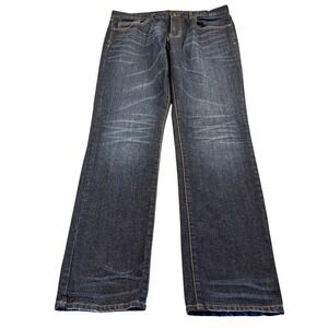 Commerce Men's Dark Wash Straight Leg Stretch Denim Jeans 36x34